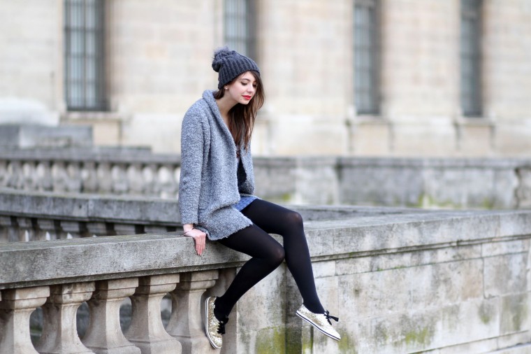 jupe sezane la redoute gilet ikks gris keds kate spade