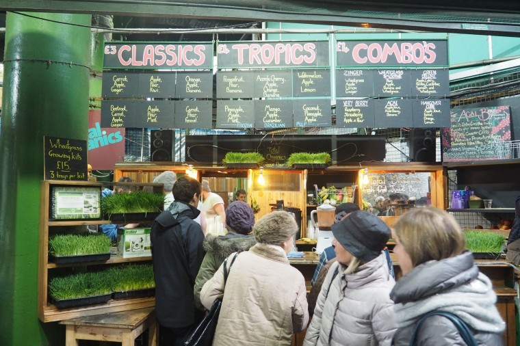 the brunette southwark borough market