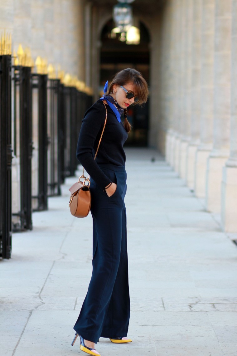 the brunette claudie pierlot x saint james