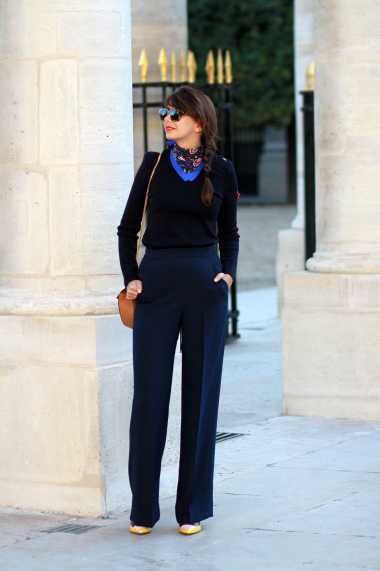 the brunette claudie pierlot x saint james