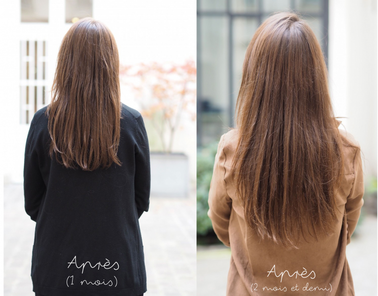 avant-après l'oréal haute expertise