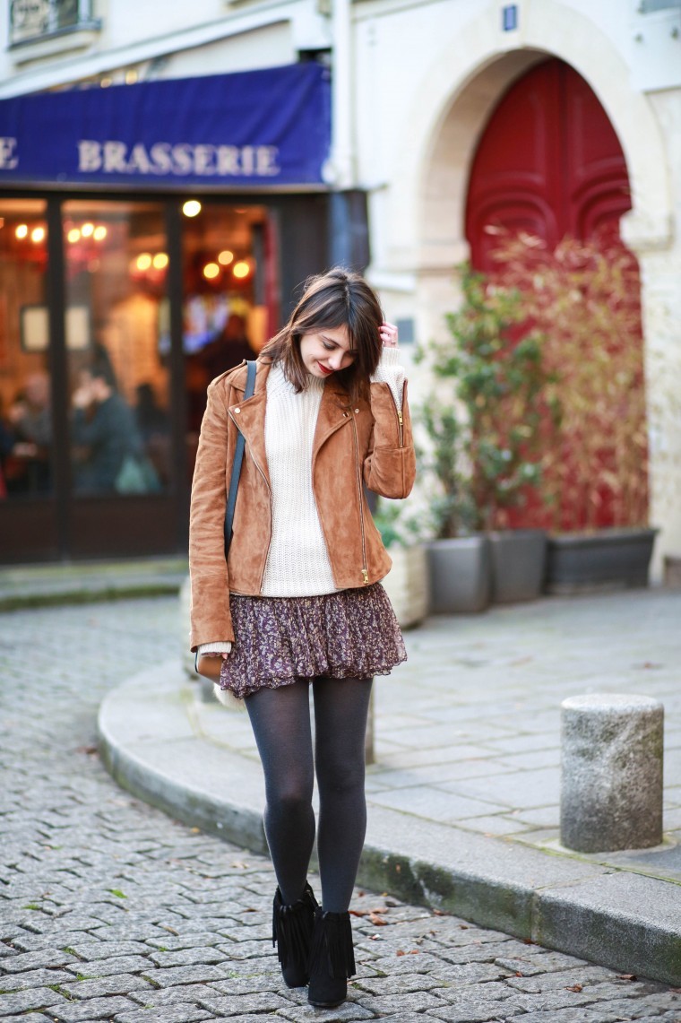 Folk but urban outfit - The brunette