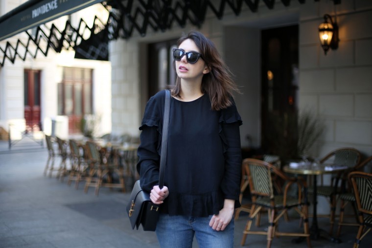 The Brunette - Look Providence vero moda anine bing ysl