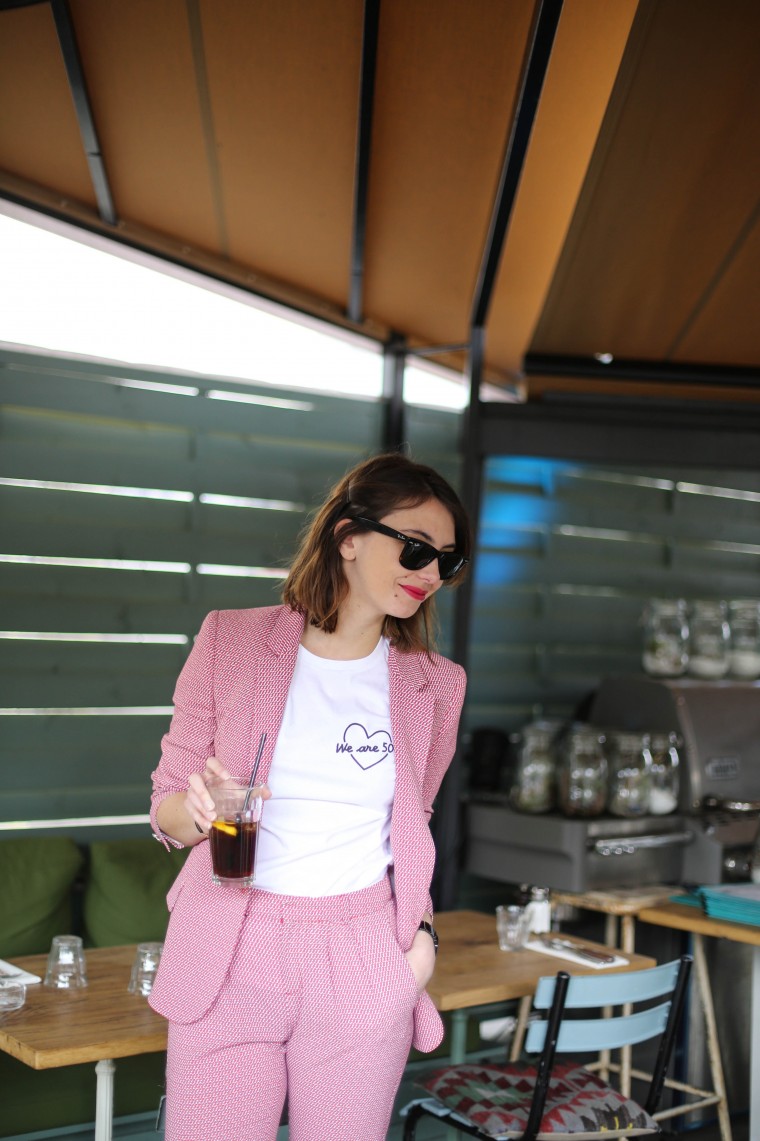 Ensemble tailleur IKKS ete 2016 - The brunette blog mode Paris 2