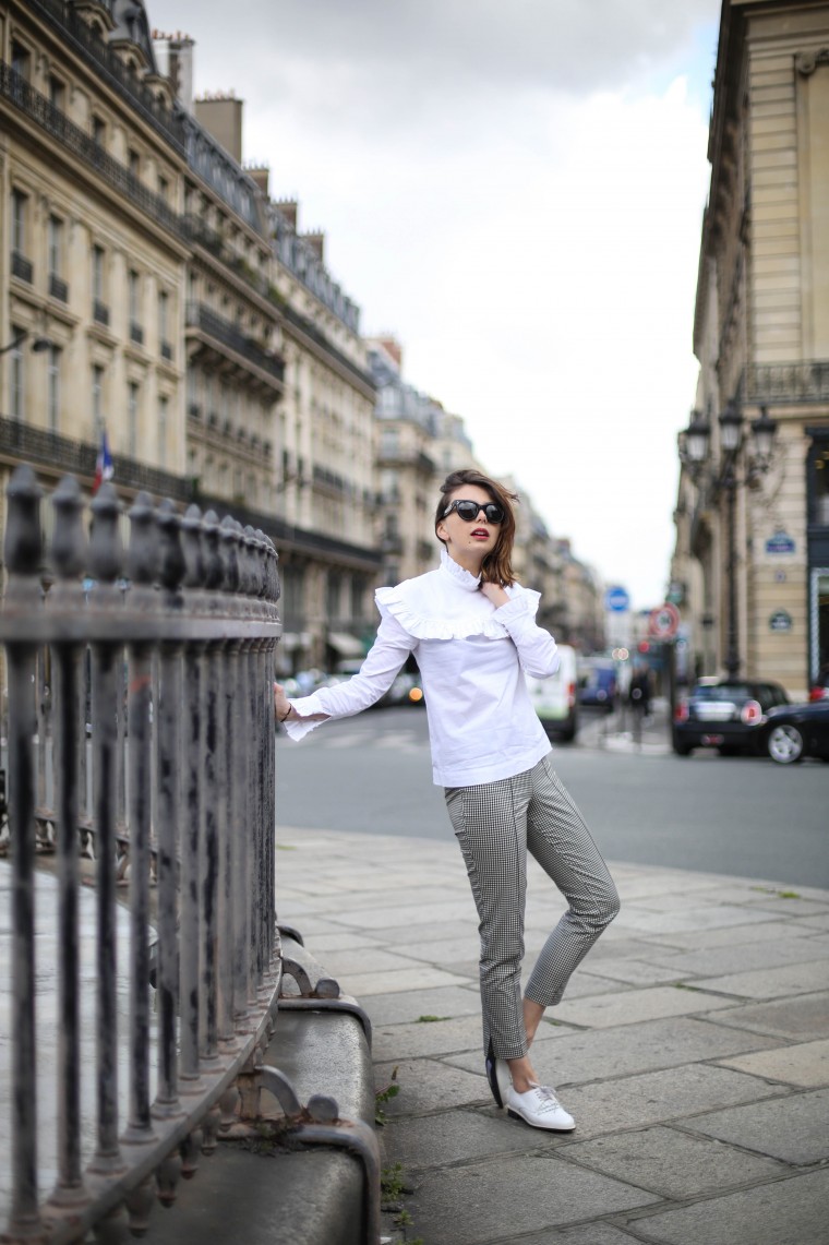 look alexa chung marks and spencer blanc - the brunette french fashion blog 2