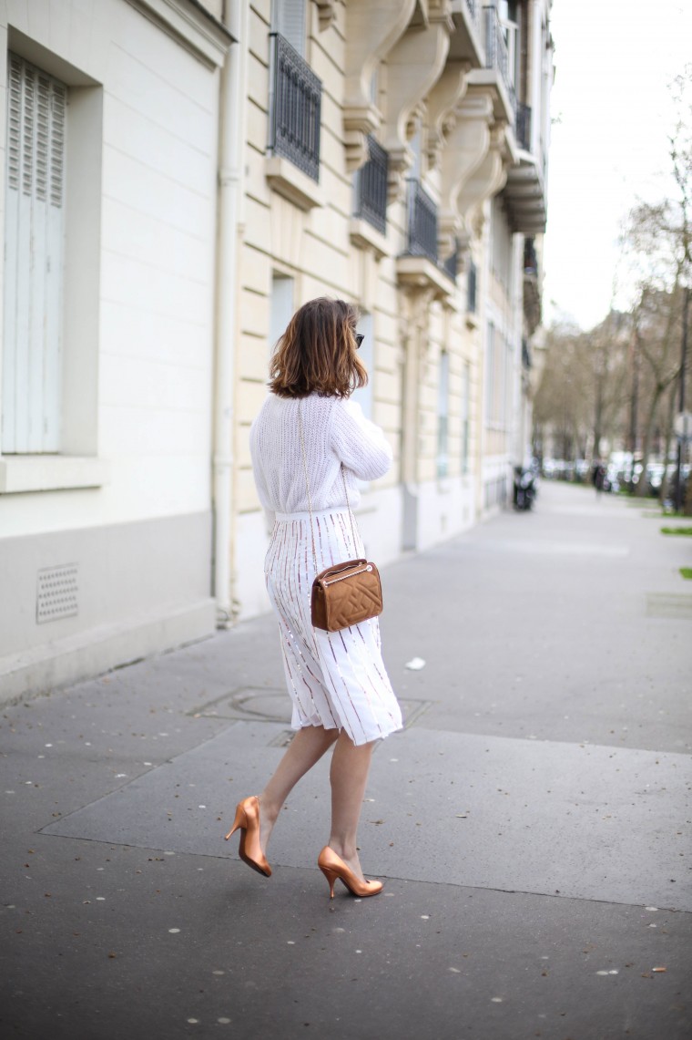 look blanc sezane majexclusive jupe - the brunette blog mode paris 6