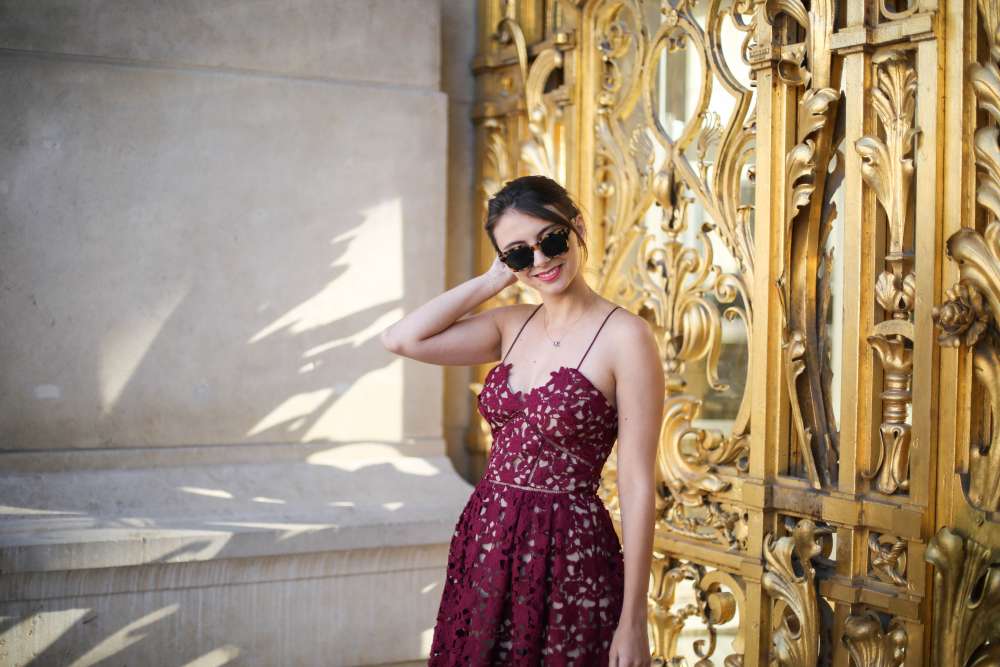 look-self-portrait-burgundy-dress-the-brunette-blog-mode-paris-6