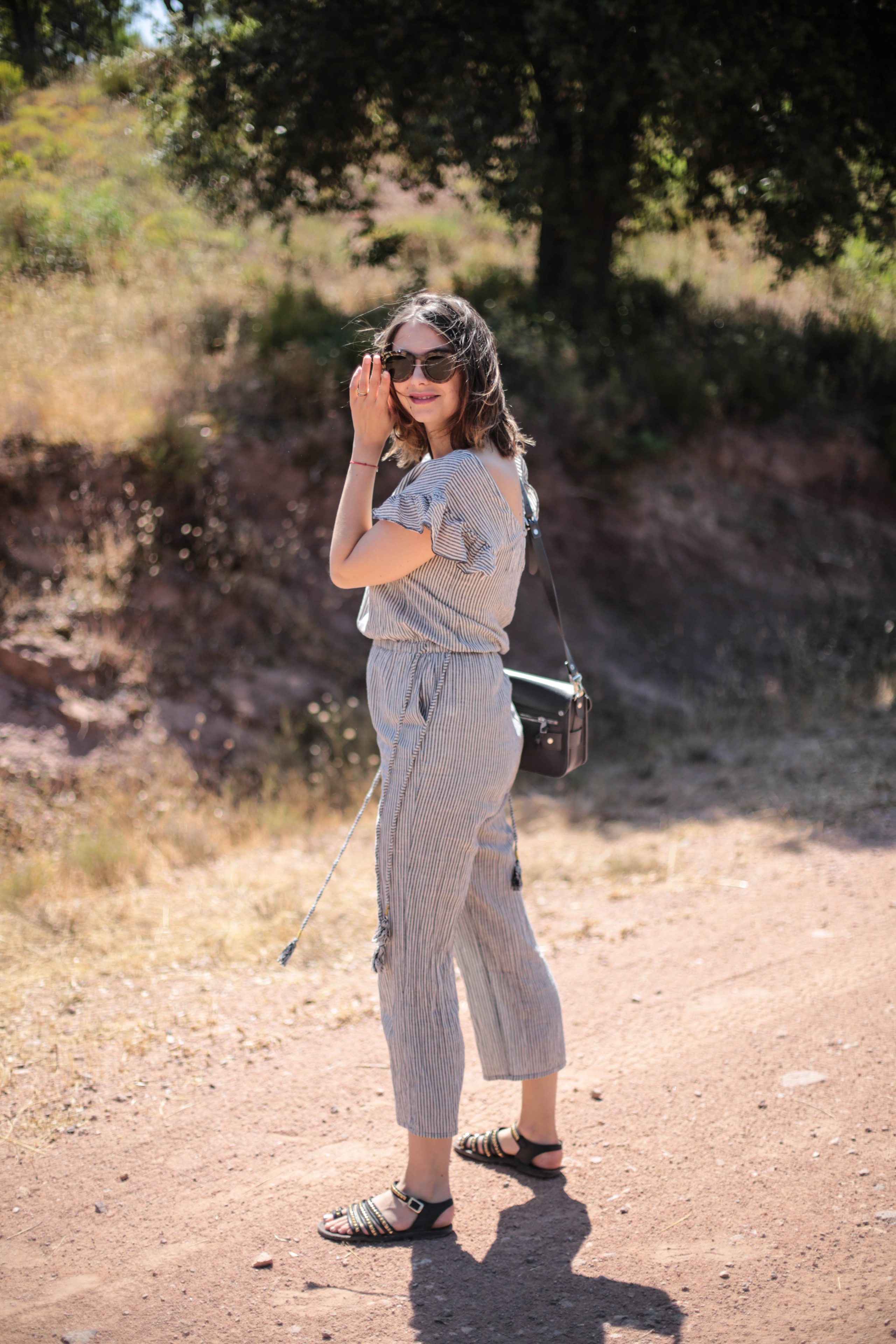 the brunette blog mode francais look estival esterel combinaison leon and harper-6