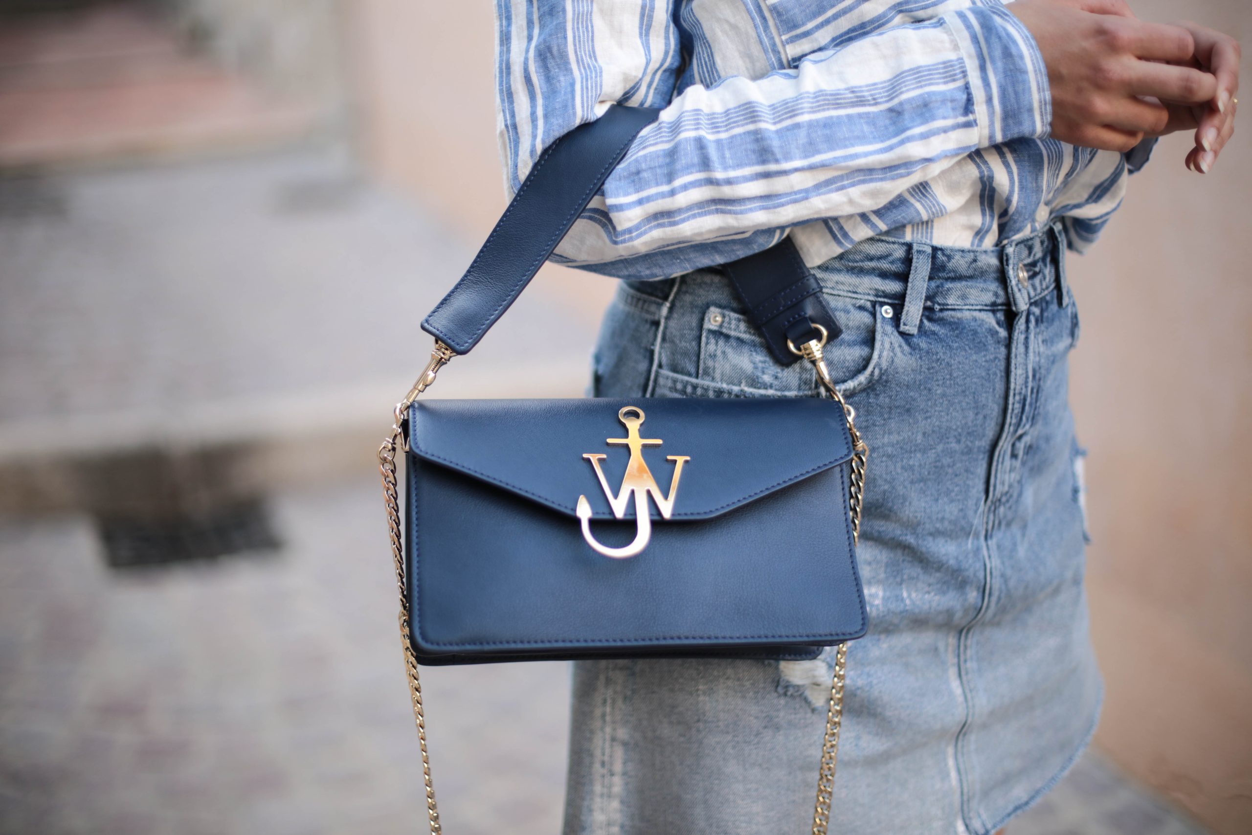 the brunette blog mode francais look estival provence jupe jean-7